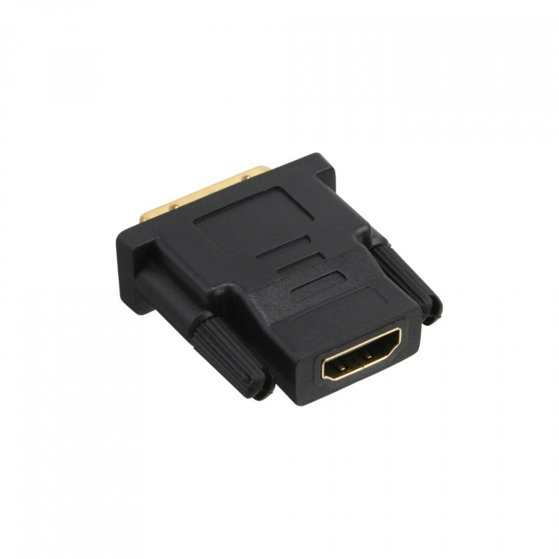 InLine HDMI to DVI Adapter female / male gold plated