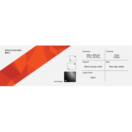 Steelseries STEEL-63003 Tapis de souris de jeu Noir