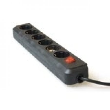 Brennenstuhl compatible Steckdosenleiste Eco 6fach - schwarz