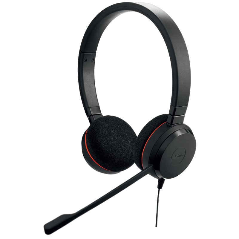 Jabra compatible On-Ear Headset Evolve 20 MS stereo
