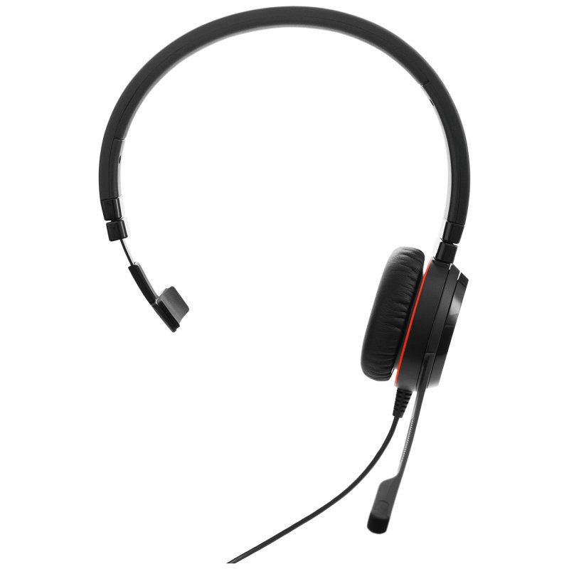 Jabra Evolve 20SE UC Mono Casque Avec fil Arceau Bureau/Centre d'appels USB Type-A Bluetooth Noir