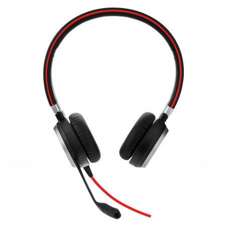 Jabra Evolve 40 UC Stereo Casque Avec fil Arceau Bureau/Centre d'appels USB Type-A Noir