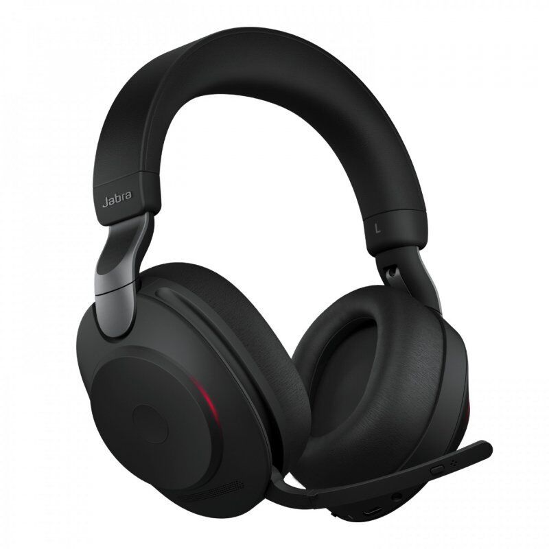 Jabra Evolve2 85, UC Stereo Casque Avec fil &sans fil Arceau Bureau/Centre d'appels USB Type-A Bluetooth Noir