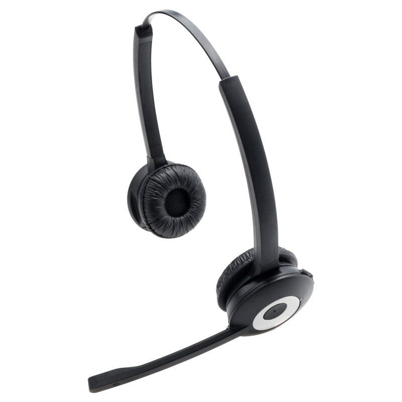 Jabra PRO 930 Duo Headset Wireless Head-band Office/Call center Black