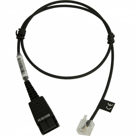 JABRA Cordon droit QD/RJ45 Siemens Open S