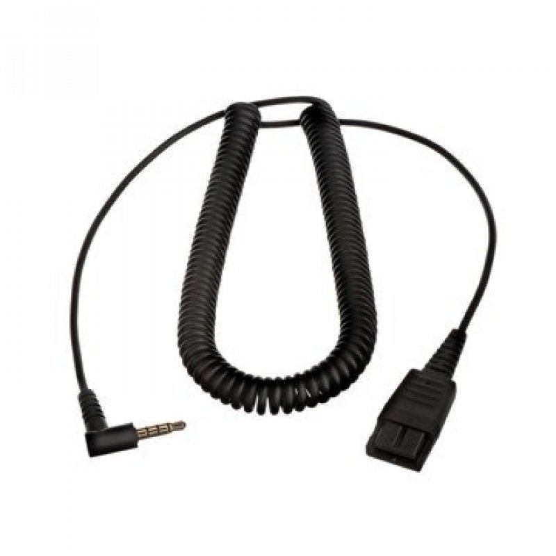 JABRA PC CORD QD TO 3.5 MM MAC BOOKS BIZ 1500 2300 2400
