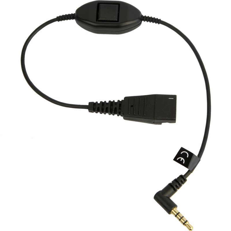 LINK MOBILE QD TO 3.5 MM W.PTT SUPERVISOR CORD