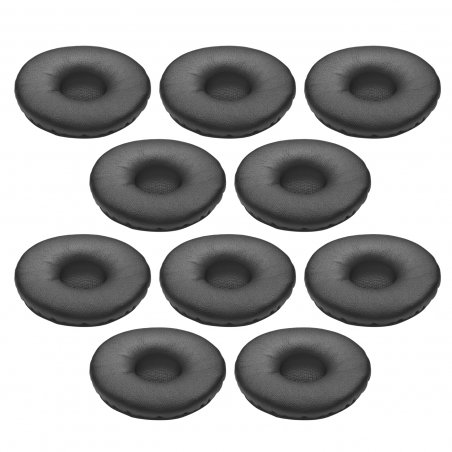 LEATHER EAR CUSHION 10PCS FOR BIZ 2400 II LARGE