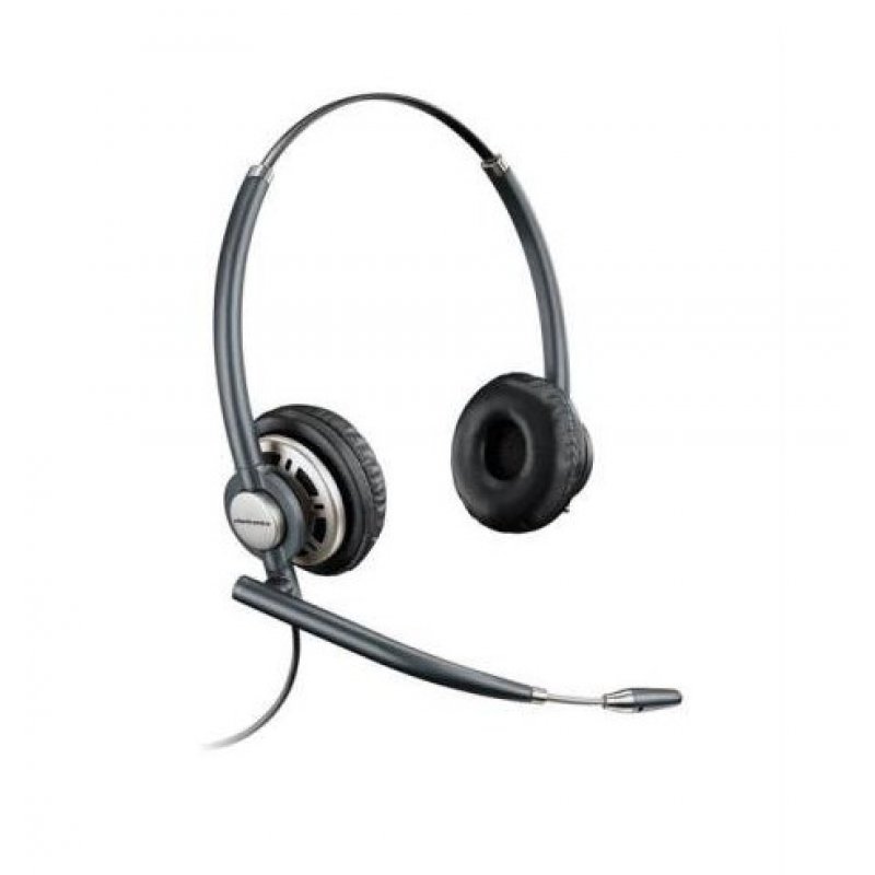 POLY HW720 Casque Avec fil Arceau Bureau/Centre d'appels Noir