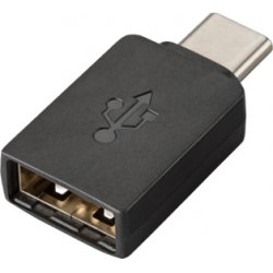 POLY 209505-01 cable gender changer USB-Type C USB-Type A Black