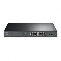TP-Link compatible JetStream TL-SG1218MPE - Switch - 16 Anschlüsse - Smart - an Rack montierbar