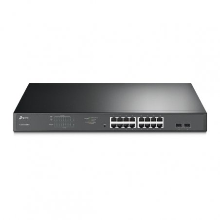 TP-Link compatible JetStream TL-SG1218MPE - Switch - 16 Anschlüsse - Smart - an Rack montierbar