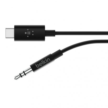 CABLE AUDIO 3,5mm USB-C Noir