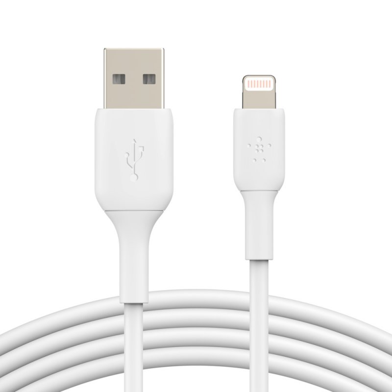 Cable Lightning USB-A 2M,Whitecable