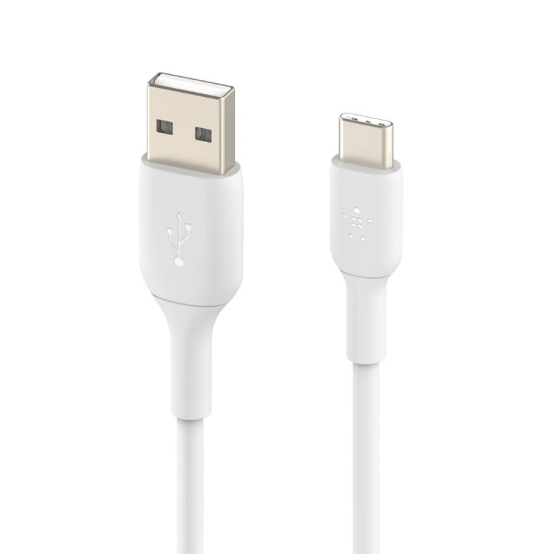 Câble USB-A vers USB-C (blanc) - 2 m