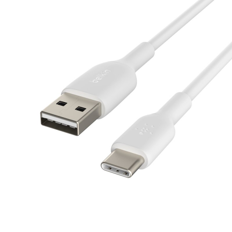 Cable USB-A to USB-C 3M, Whitecable