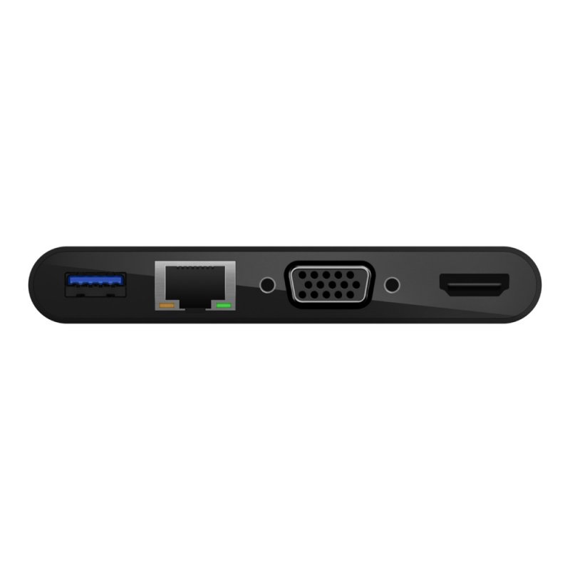 Belkin AVC005BTBK station d'accueil Avec fil USB 3.2 Gen 1 (3.1 Gen 1) Type-C Noir