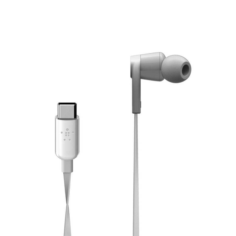 Kit Piéton Stéréo ROCKSTAR USB-C Blanc