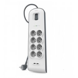 Belkin BSV804ca2M Blanc 8 sortie(s) CA 2 m