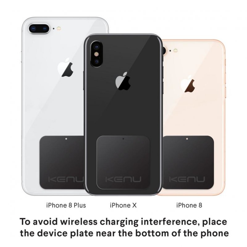 Kenu Airframe Magnetic Passive holder Mobile phone/Smartphone Black, White