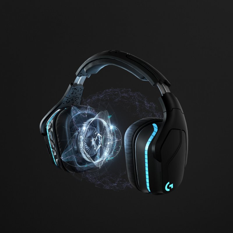 Logitech G G935 Casque gaming sans fil LIGHTSYNC avec son surround 7.1