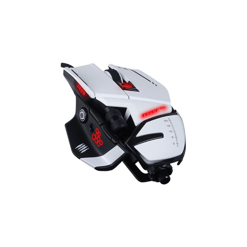 Mad Catz compatible R.A.T. 6+ (RAT 6+) Blanc