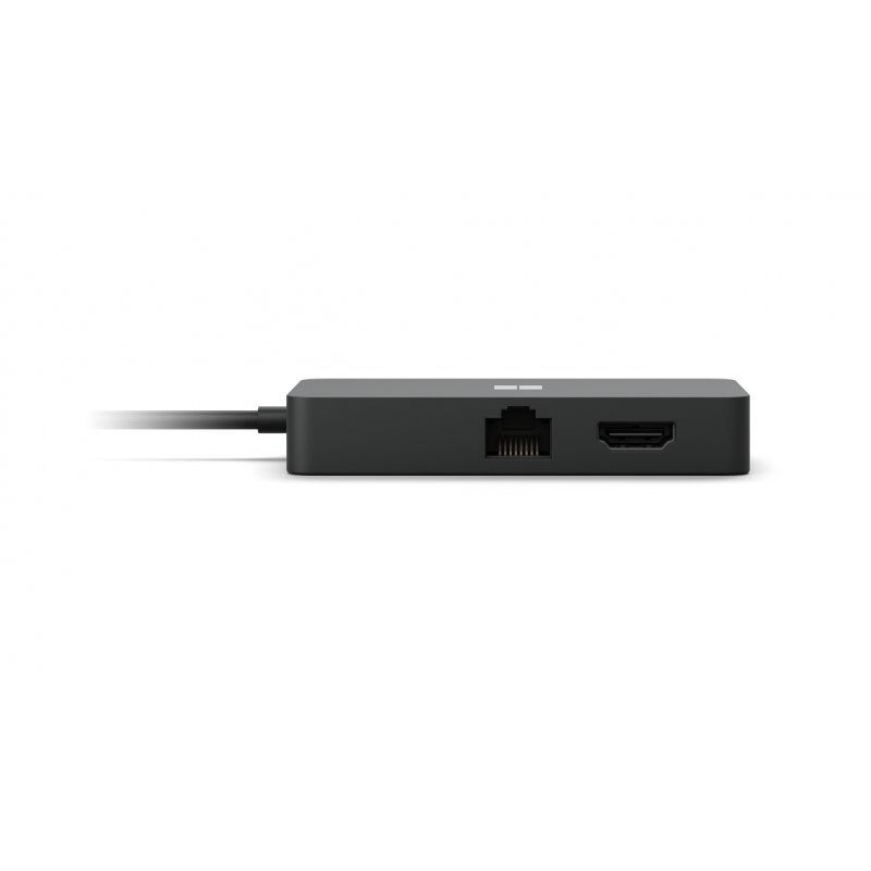 Microsoft USB-C Travel Hub Black USB graphics adapter