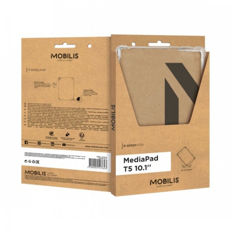 Mobilis R Series 25,6 cm (10.1") Housse Transparent