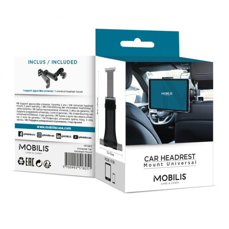 UNIVERSAL CAR HEADREST MOUNTClip Holder for Tablet