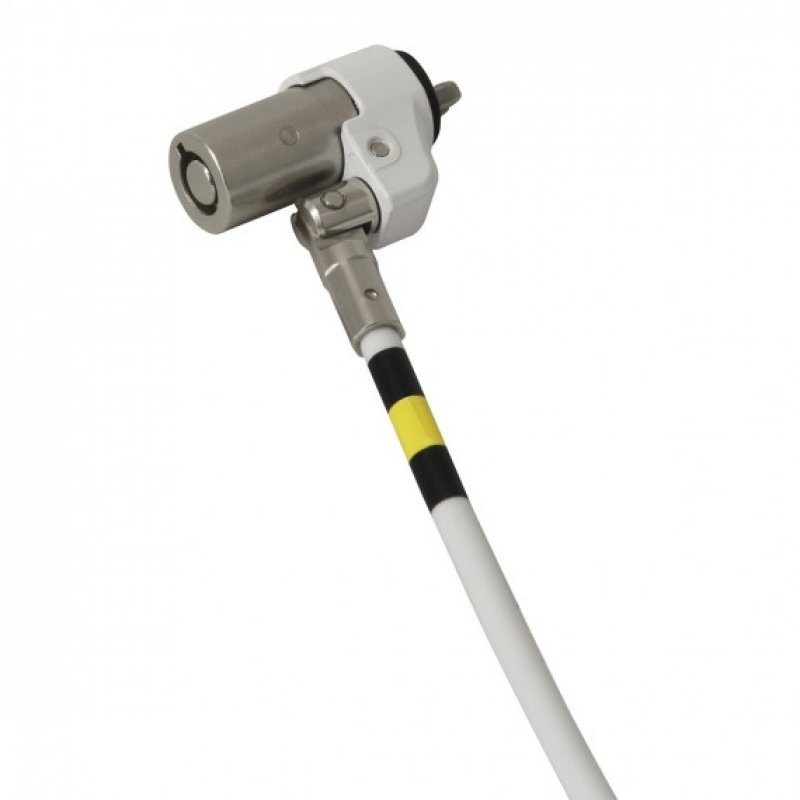 Mobilis 001272 câble antivol Noir, Blanc, Jaune 2 m