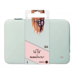 Mobilis 049006 notebook case 40.6 cm (16") Sleeve case Grey, Pink