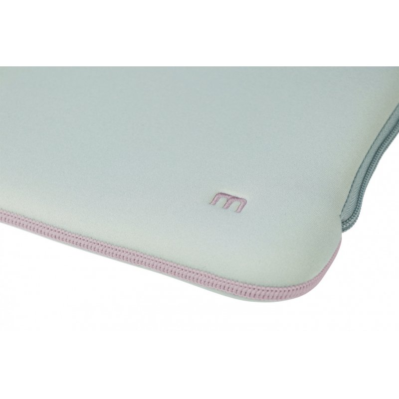 Mobilis 049005 notebook case 35.6 cm (14") Sleeve case Grey, Pink