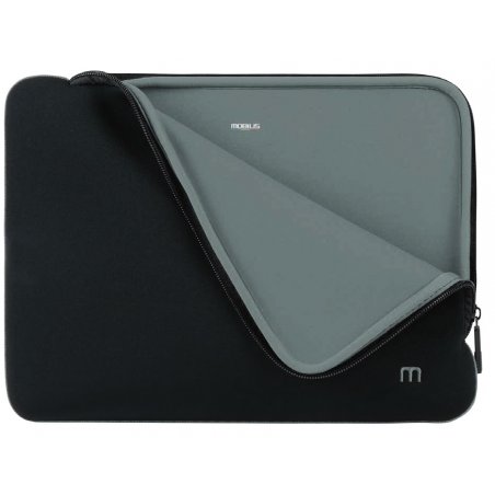 Mobilis Skin notebook case 35.6 cm (14") Sleeve case Black, Grey