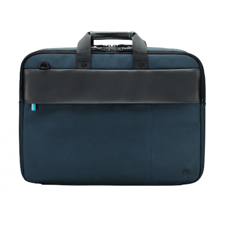 Mobilis Executive 3 sacoche d'ordinateurs portables 35,6 cm (14") Malette Noir, Bleu