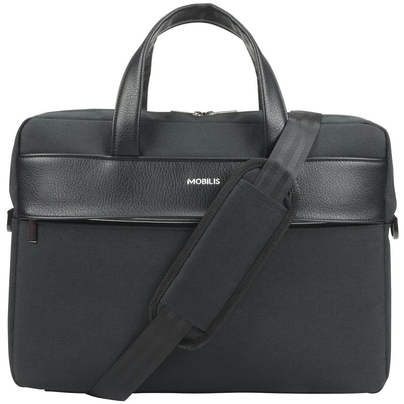 PURE BRIEFCASE 11-14''Sacoche avec zip Silver