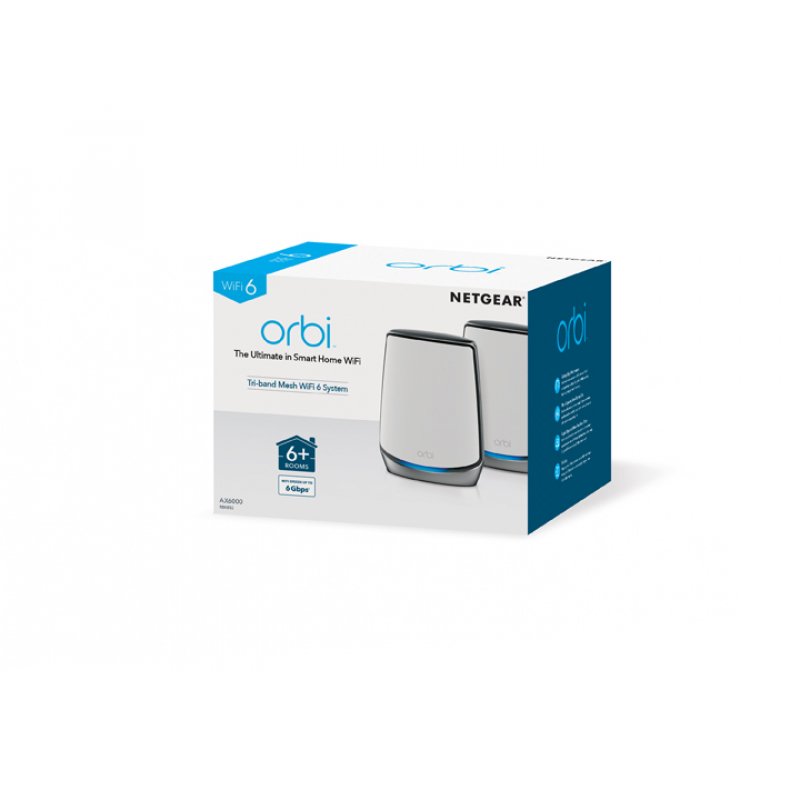 Orbi WiFi 6 AX6000 routeur + satellite (RBK852-100EUS)