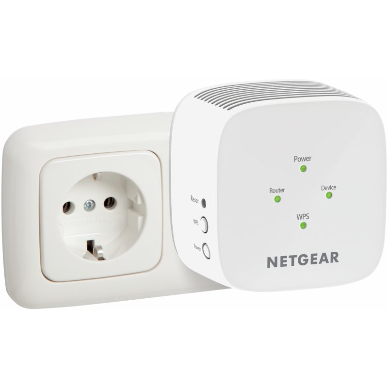 NETGEAR EX6110 Network transmitter & receiver White 10, 100, 300 Mbit/s