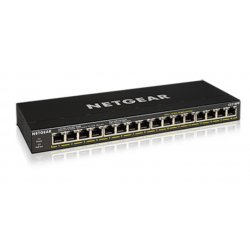 NETGEAR GS316PP Non-géré Gigabit Ethernet (10/100/1000) Connexion Ethernet, supportant l'alimentation via ce port (PoE