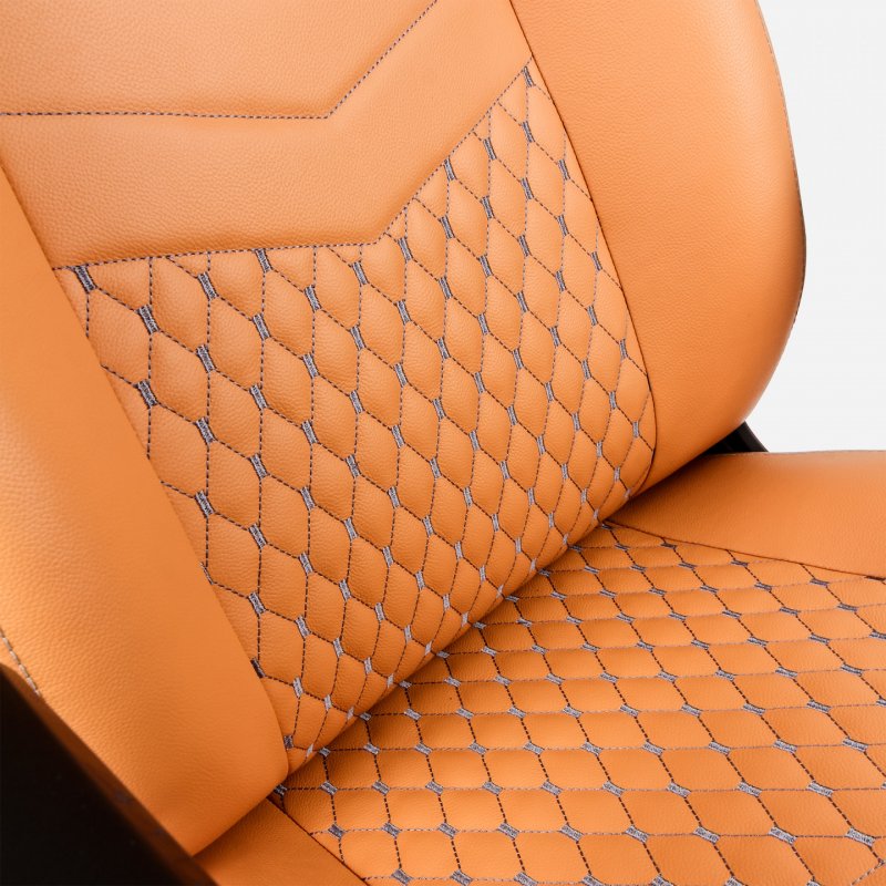 Fauteuil Icon Cuir - Cognac