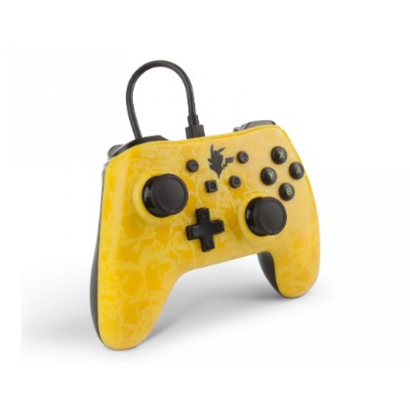 PowerA Pikachu Silhouette Jaune USB Manette de jeu Analogique/Numérique Nintendo Switch