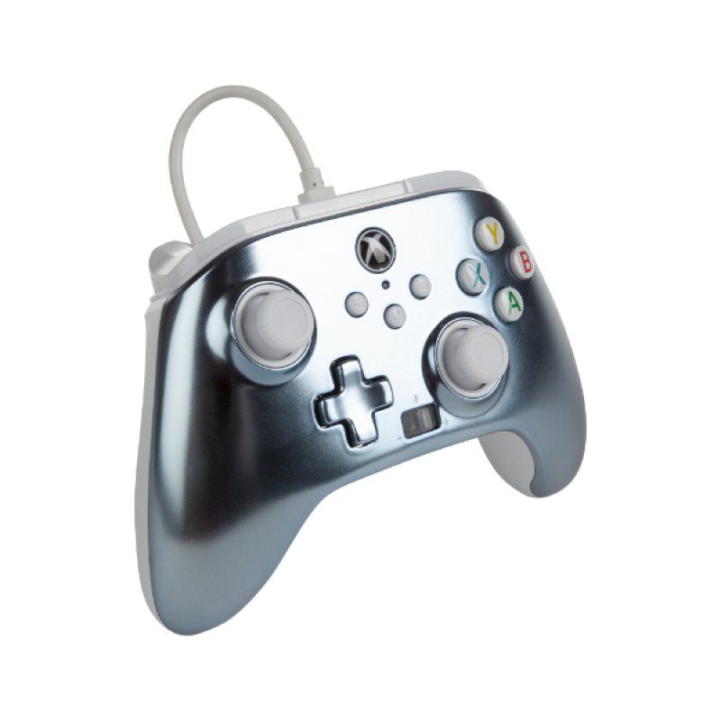PowerA 1516986-01 accessoire de jeux vidéo Argent USB Manette de jeu Analogique/Numérique Xbox One, Xbox Series S, Xbo