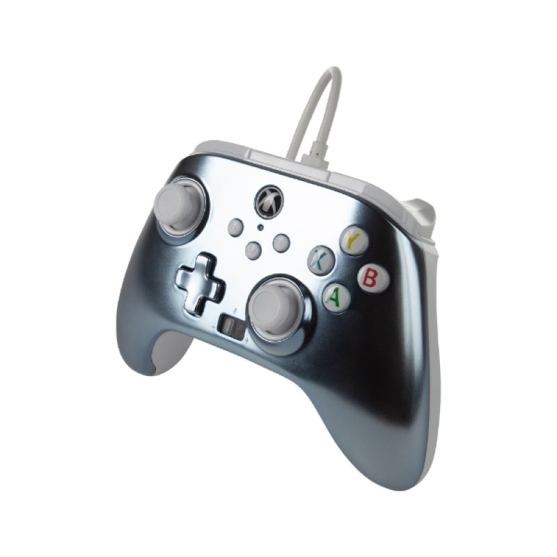 PowerA 1516986-01 Gaming Controller Silver USB Gamepad Analogue / Digital Xbox One, Xbox Series S, Xbox Series X