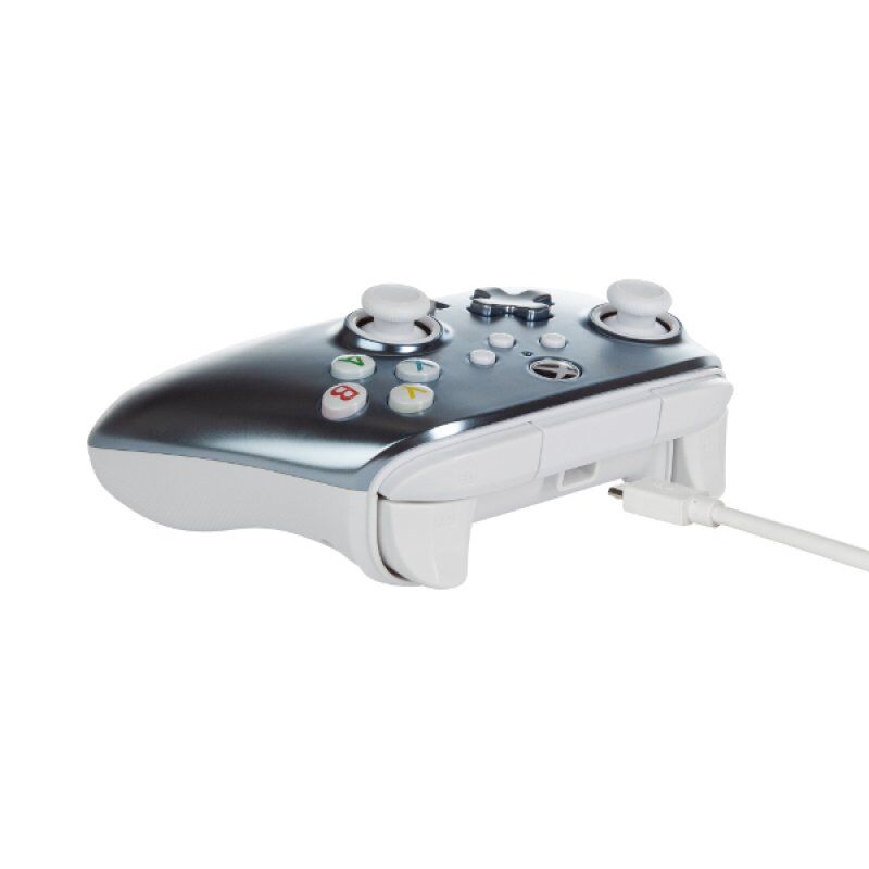 PowerA 1516986-01 accessoire de jeux vidéo Argent USB Manette de jeu Analogique/Numérique Xbox One, Xbox Series S, Xbo