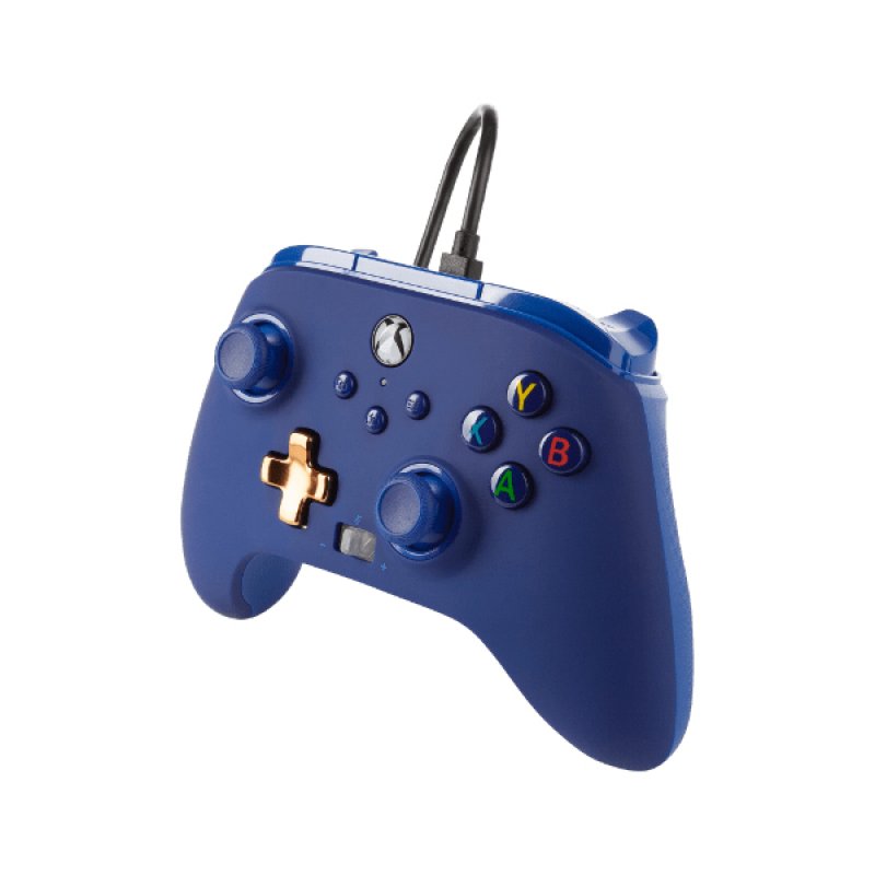 PowerA Enhanced Wired Bleu, Or USB Manette de jeu Analogique Xbox Series S, Xbox Series X