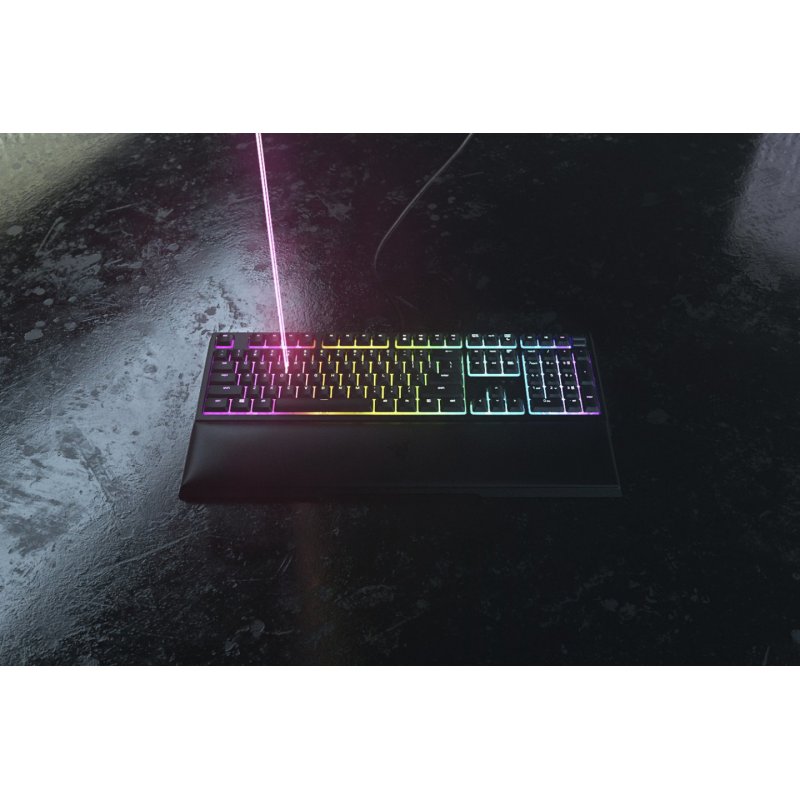 Razer Ornata V2 keyboard USB French Black