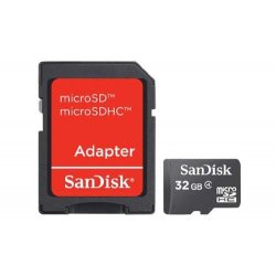MICRO SDHC 32GB Card+SD AdaptSDSDQM-032G-B35A