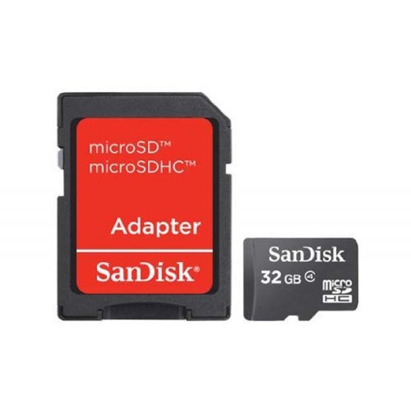 MICRO SDHC 32GB Card+SD Adapt