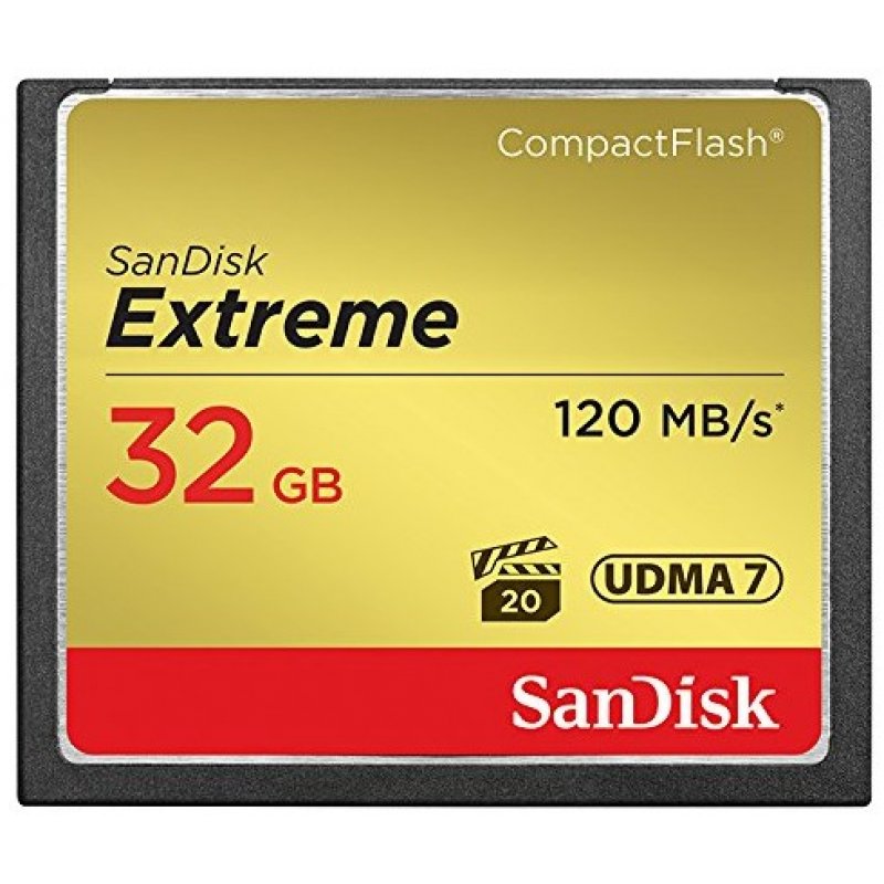 Carte mémoire Extreme CompactFlash 32 Go