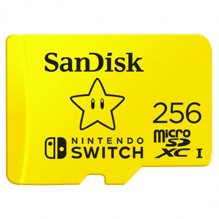 MICROSDXC NINTENDO SWITCH 256GCarte microSD Nintendo Swich