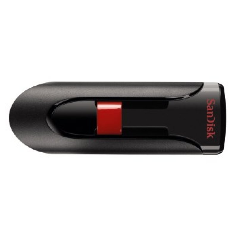 SanDisk Cruzer Glide USB flash drive 128 GB USB Type-A 2.0 Black, Red